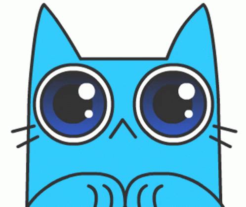 Blue Cat Стикеры. Мимимишные Стикеры для рисования. Котенок лайк. Стикеры для сайта прозрачным фоном. Синий кэт