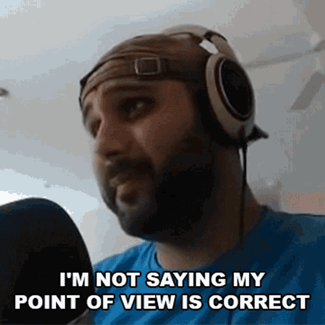 Im Not Saying My Point Of View Is Correct Ahmed Aldoori GIF - Im Not Saying My Point Of View Is Correct Ahmed Aldoori I Can Mistaken GIFs