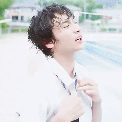 暑い 汗 濡れてる イケメン 爽やか小 関裕太 Yûta Koseki 俳優 GIF - Yuta Kosei Actor Ikemen GIFs