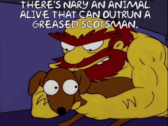 Groundskeeper Willie Willy GIF - Groundskeeper Willie Willy The Simpsons GIFs