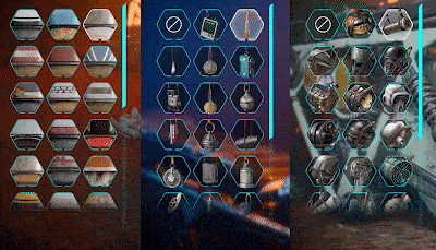 a screenshot of a video game showing different objects