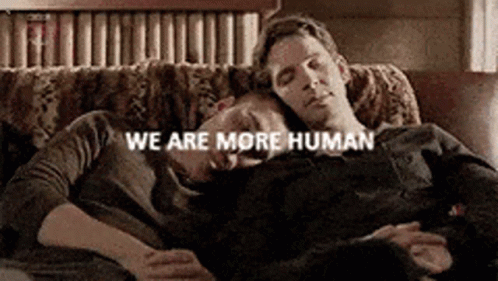 We Are More Human Hal Alex And Tom Cuddling GIF - We Are More Human Hal Alex And Tom Cuddling Hal Yorke GIFs