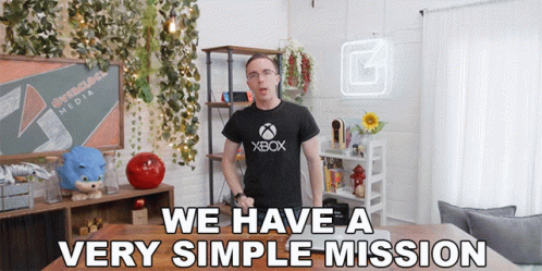 We Have A Very Simple Mission Austin Evans GIF - We Have A Very Simple Mission Austin Evans We Are On A Mission GIFs