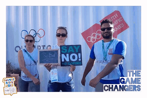 Backpack Dance Say No To Doping GIF - Backpack Dance Say No To Doping Smiling GIFs