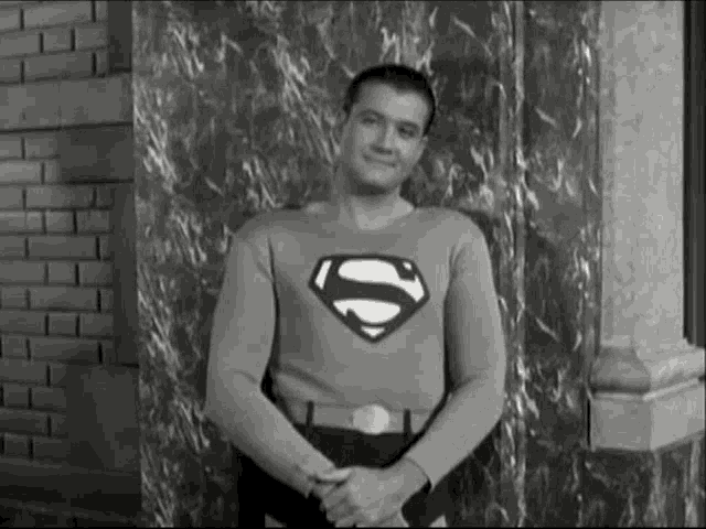 Now You Found Him Superman GIF - Now You Found Him Superman Black And White GIFs