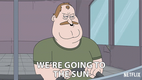 Were Going To The Sun Randall Crawford GIF - Were Going To The Sun Randall Crawford Paradise Pd GIFs