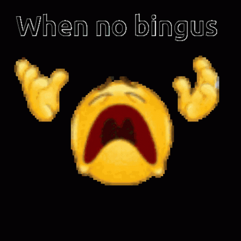 When No Bingus Bingus GIF - When No Bingus Bingus Emoji GIFs