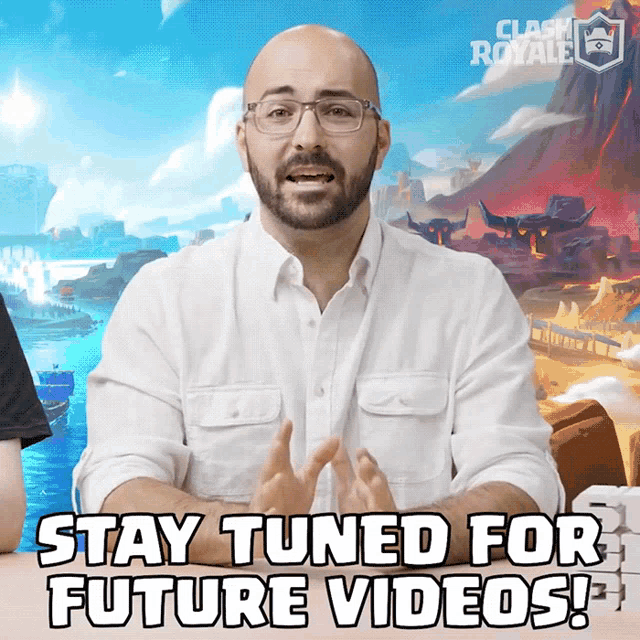 Stay Tuned For Future Videos Seth GIF - Stay Tuned For Future Videos Seth Clash Royale GIFs