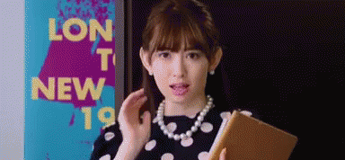 謝りながらウィンク GIF - Haruna Kojima Wink Flirt GIFs