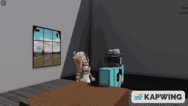 a screenshot of a video game with a kapwing logo