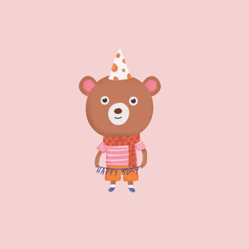 Happy Birthday Teddy Bear GIF - Happy Birthday Teddy Bear Cute Birthday GIFs