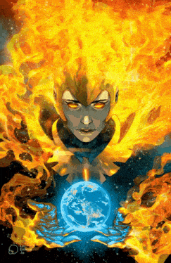 a painting of a woman holding a globe with the year 2010