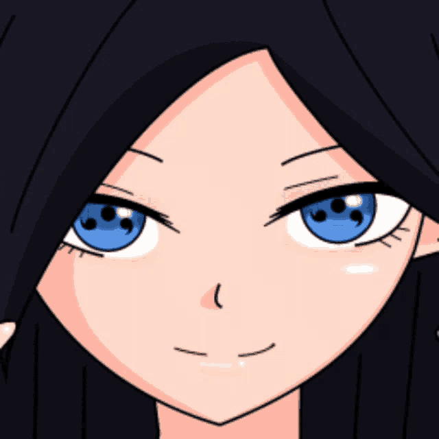 a cartoon of a girl with her tongue hanging out