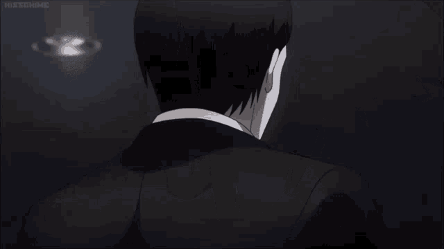 a close up of a person 's face with the word hissanime visible