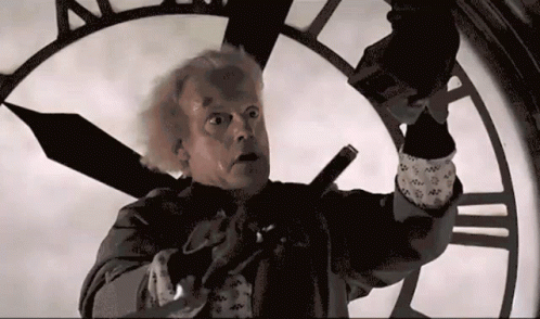 Hickory Dickory Emit Is Time Spelled Backwards GIF - Hickory Dickory Emit Is Time Spelled Backwards Doc Brown GIFs