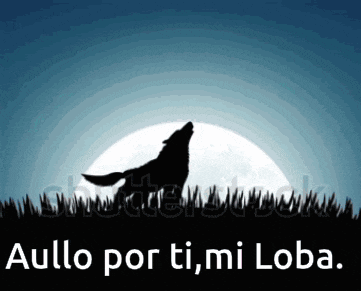 an illustration of a wolf howling at the moon