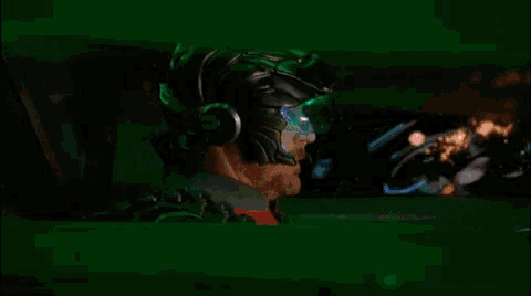 a man in a helmet with the words allright buddy above him