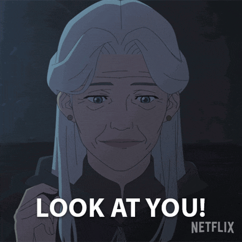 Look At You Lady Zerbst GIF - Look At You Lady Zerbst The Witcher Nightmare Of The Wolf GIFs