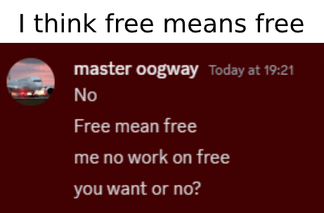 a screenshot of a tweet from master oogway