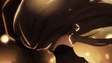 a close up of a person 's hair with a light shining on it