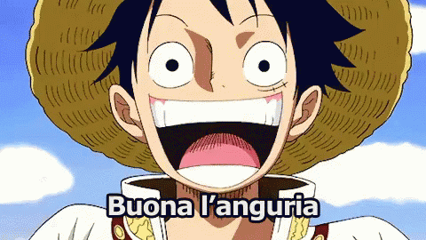 One Piece Anguria Buona Mangiare Anime Monkey D. Rufy Pirati GIF - One Piece Watermelon Delicious GIFs
