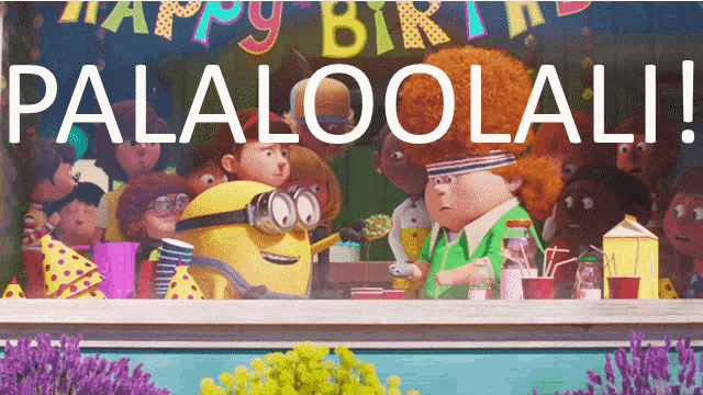 Happy Birthday Palaloolali GIF - Happy Birthday Palaloolali Palaloolali To You GIFs
