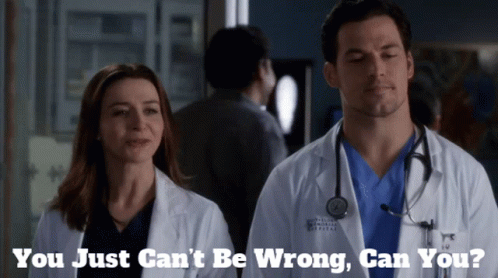 Greys Anatomy Amelia Shepherd GIF - Greys Anatomy Amelia Shepherd You Just Cant Be Wrong Can You GIFs