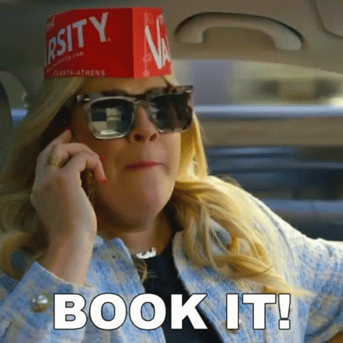 Book It Heather Mcmahan GIF - Book It Heather Mcmahan Reserve It GIFs