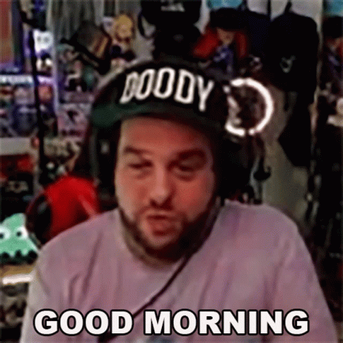 Good Morning Doodybeard GIF - Good Morning Doodybeard Greetings GIFs