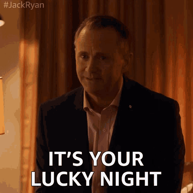 Its Your Lucky Night Lee Tergesen GIF - Its Your Lucky Night Lucky Night Luck GIFs