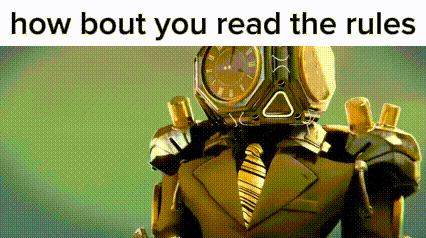 Read The Rules Future Large Clockman GIF - Read The Rules Future Large Clockman Skibidk Multiverse GIFs