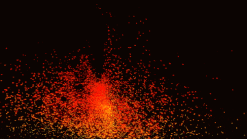 Orb Particles GIF - Orb Particles Simulation GIFs