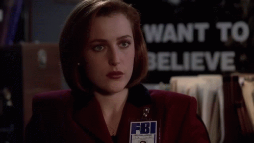 Im Not Going Scully GIF - Im Not Going Scully Gillian Anderson GIFs