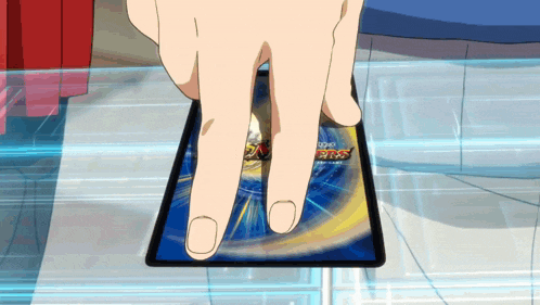 a hand is holding a card that says ' sds ' on it