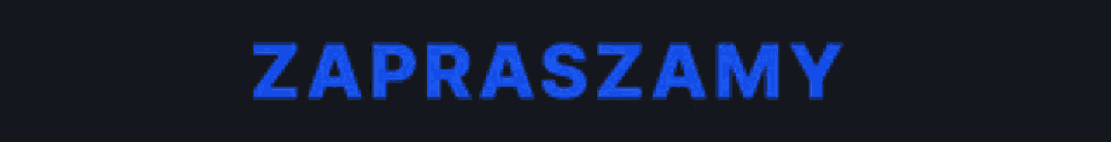 a blue striped background with the words acyjne krawice in white letters