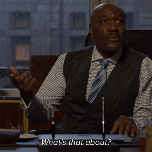 Whats That About Adrian Boseman GIF - Whats That About Adrian Boseman The Good Fight GIFs