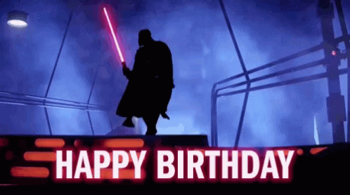 Darth Vader Dancing GIF - Darth Vader Dancing Happy Birthday GIFs