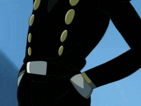 a cartoon character is wearing sunglasses and a scarf