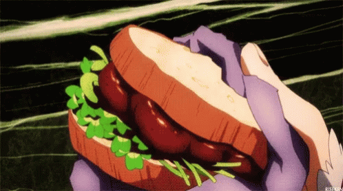 Kirito Sandwich GIF - Kirito Sandwich Sao GIFs