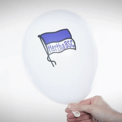 Hertha Balloon GIF - Hertha Balloon Bundesliga GIFs