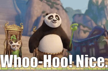 Kung Fu Panda 4 Po GIF - Kung Fu Panda 4 Po Whoo Hoo Nice GIFs