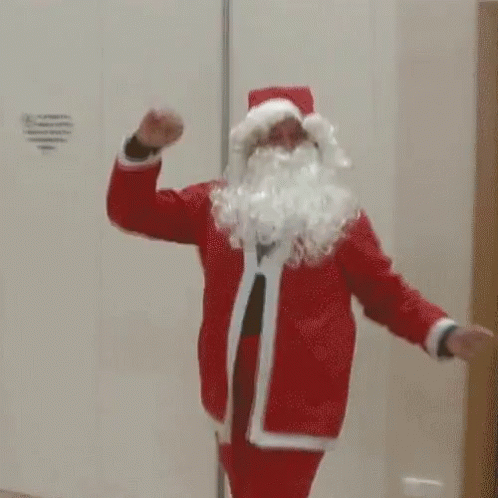 Capigifs Santa GIF - Capigifs Santa Santa Dancing GIFs