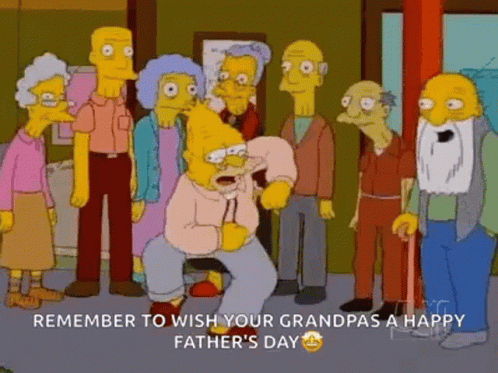 The Simpsons Grandpa GIF - The Simpsons Grandpa Dancing GIFs