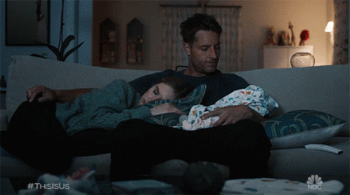 Sleeping On Your Lap Madison GIF - Sleeping On Your Lap Madison Kevin Pearson GIFs