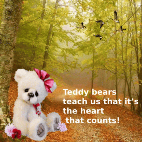 Teddy Bears Fall GIF - Teddy Bears Fall Autumn GIFs