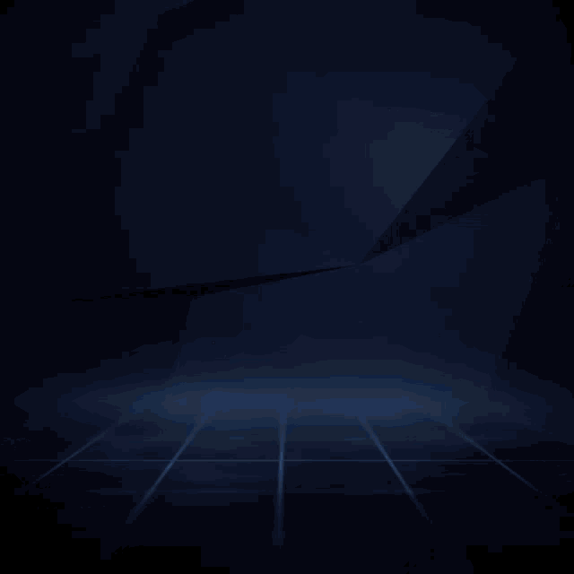 a blue background with a glowing arrow pointing to the right