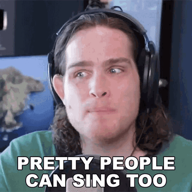 Pretty People Can Sing Too Sam Johnson GIF - Pretty People Can Sing Too Sam Johnson Good Looking People Can Sing GIFs