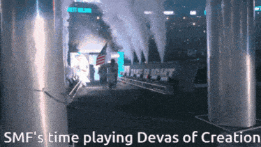 smf 's time playing devas of creation is shown