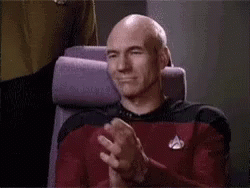 Clapping Star Trek GIF - Clapping Star Trek Picard GIFs