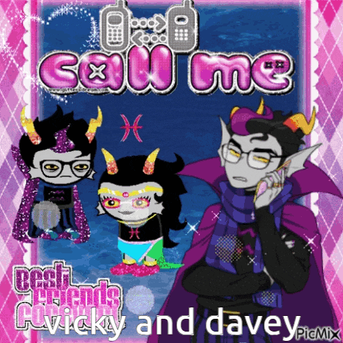 a picture of two trolls with the words " go with me " on it